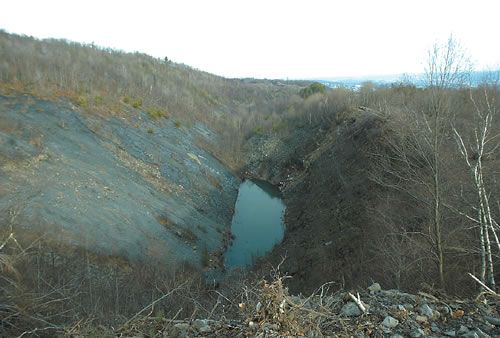 The Avondale Pit
Now reclaimed, this is a rare 'before shot' of the AML feature only 1/4 mile from the community of Avondale Hill, PA
